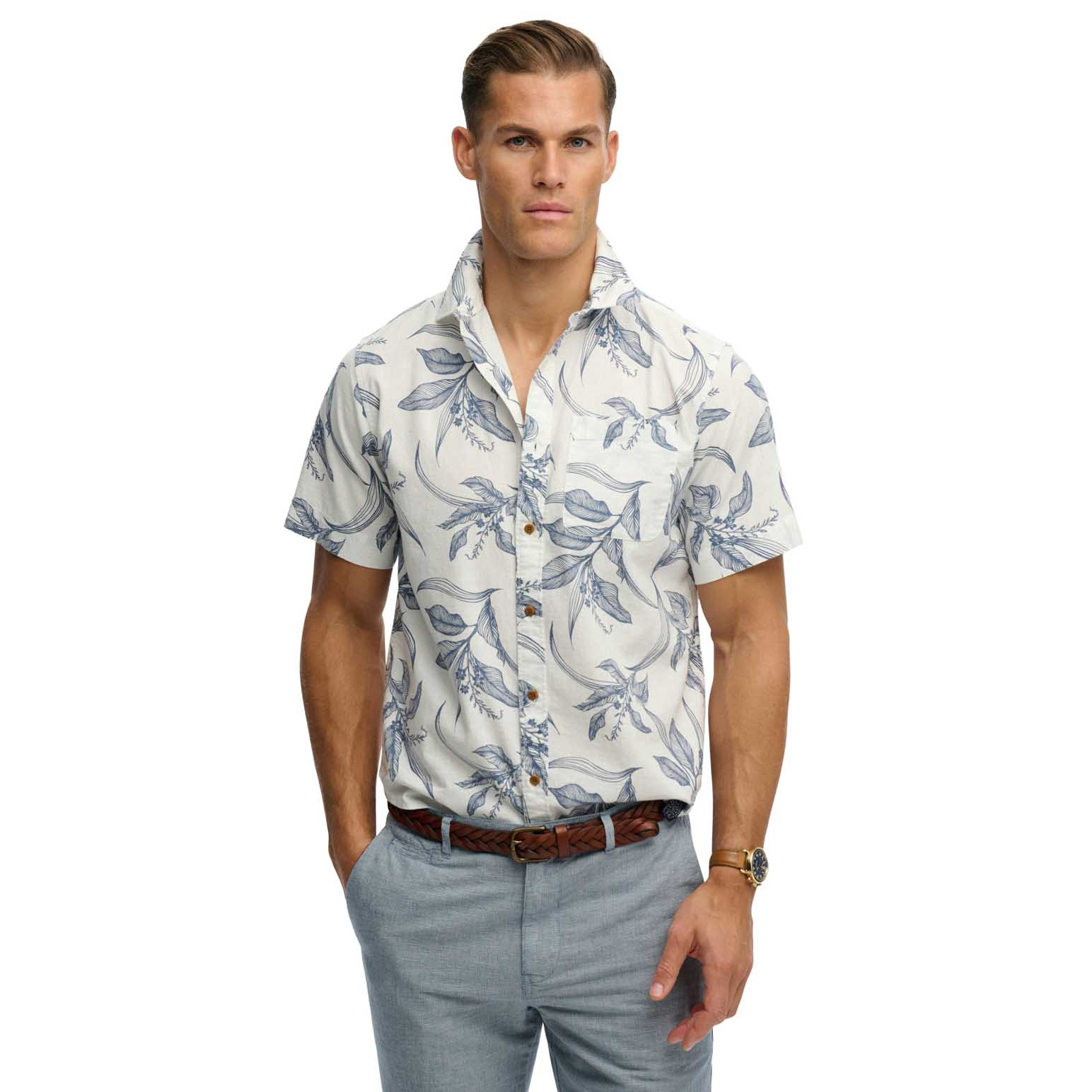 Superdry Vintage Loom Short Sleeve Shirt
